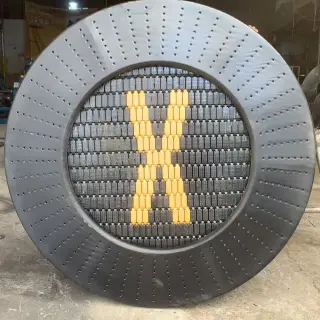 Rotating Interactive Sensory Panel - Custom Non-Powered Amusement Equipment for Berlin Public Parks - HonPlay