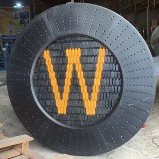 Custom Rotating Playground Disc - Non-Powered Spinning Equipment for Warsaw Public Parks - HonPlay