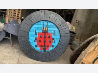 Interactive Ladybug Mosaic Wall Panel - Sensory Play Equipment — HonPlay
