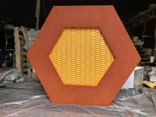 Hexagonal Sensory Climbing Wall - Interactive Non-Powered Play Equipment — HonPlay