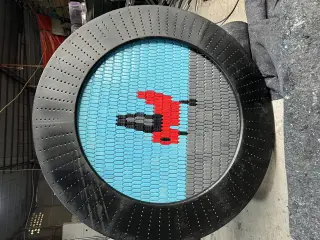 Custom Pixel Art Ground Trampoline - Commercial Outdoor Play Equipment — HonPlay