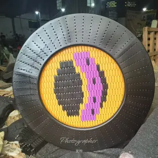 Custom Pixel Art Trampoline Mat - Heavy-Duty Outdoor Jumping Surface for Berlin Public Parks - HonPlay