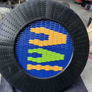 Modular Sensory Jumping Disk - Interactive Playground Equipment for Berlin Daycare Centers - HonPlay