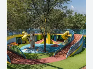 Multi-Level Adventure Playground - Custom Outdoor Play Structure — HonPlay