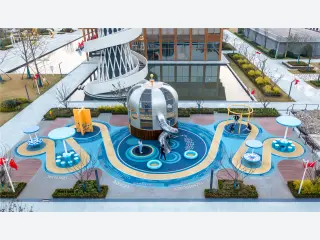 Futuristic Space-Themed Outdoor Playground - Integrated Educational Play Equipment — HonPlay