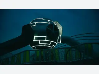 Futuristic Space Capsule Slide - Sci-Fi Themed Outdoor Playground Equipment — HonPlay