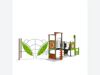 Nature-Themed Multi-Functional Outdoor Playground - Durable Climbing Equipment — HonPlay