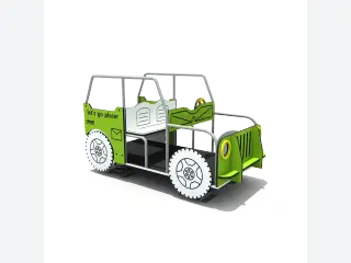 Jeep Spring Rider Play Car - Outdoor Playground Equipment — HonPlay