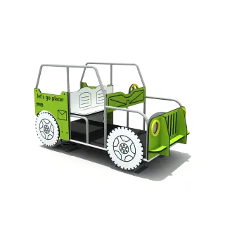 Jeep Spring Rider Play Car - Outdoor Playground Equipment for Warsaw Residential Parks - HonPlay