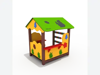 Interactive Nature-Themed Playhouse - Outdoor HDPE Play Equipment — HonPlay
