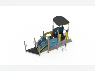 Multi-Level Adventure Playground - Commercial Outdoor Play Equipment — HonPlay