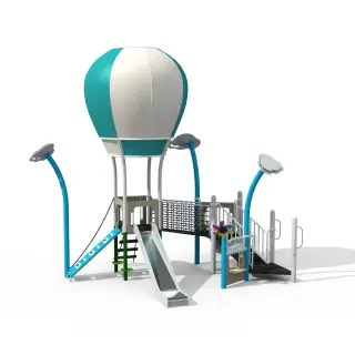 Hot Air Balloon Adventure Playground - Themed Outdoor Play Structure for Dubai Residential Parks - HonPlay