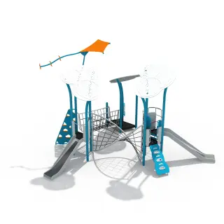 Sky Kite Adventure Playground - Commercial Outdoor Play Structure for Dubai Residential Parks - HonPlay