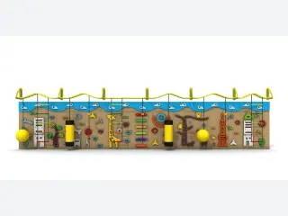 Interactive Wall Climbing System - Multi-Functional Indoor Playground Equipment — HonPlay