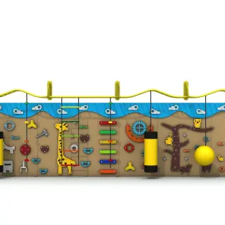 Interactive Wall Climbing System - Multi-Functional Indoor Playground Equipment for Dubai Mall Play Zone - HonPlay