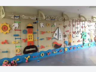 Interactive Nautical Theme Climbing Wall - Indoor Sensory Play Equipment — HonPlay