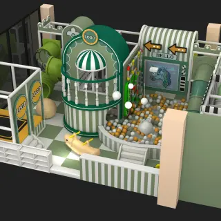 Forest Theme Indoor Soft Play Center - Commercial Playground Equipment for Warsaw Family Entertainment Centers - HonPlay