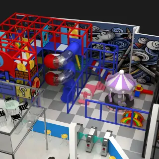 Mario-Themed Multi-Level Indoor Soft Play Center - Commercial Adventure Playground for Dubai Mall Play Zones - HonPlay