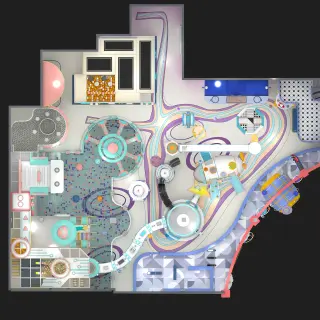 Galactic Space Theme Indoor Playground - Commercial Soft Play Equipment for Warsaw Shopping Malls - HonPlay