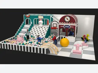 Modern Indoor Soft Play Ball Pit - Commercial Toddler Playground Equipment — HonPlay