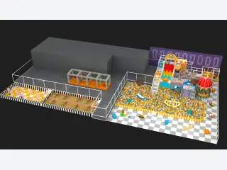 Multi-Functional Indoor Soft Play Center - Comprehensive Commercial Playground Equipment — HonPlay
