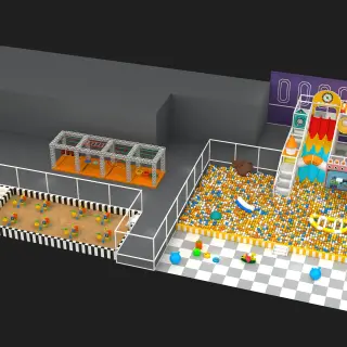 Multi-Functional Indoor Soft Play Center - Comprehensive Commercial Playground Equipment for Warsaw Family Entertainment Centers - HonPlay