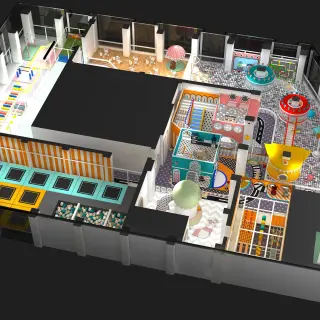 Comprehensive Indoor Playground Center - Multi-Functional Soft Play Equipment for Dubai Mall Entertainment Zones - HonPlay