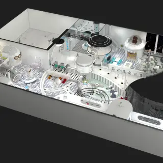 Space Station Theme Indoor Playground - Futuristic Soft Play Equipment for Dubai Mall Play Zone - HonPlay