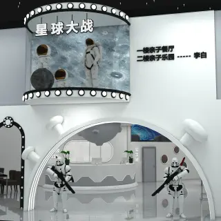 Space Adventure Theme Indoor Playground - Custom Family Entertainment Center for Dubai Mall Play Zone - HonPlay