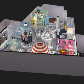 Themed Indoor Soft Play Center - Custom Family Entertainment Equipment for Dubai Mall Play Zone - HonPlay