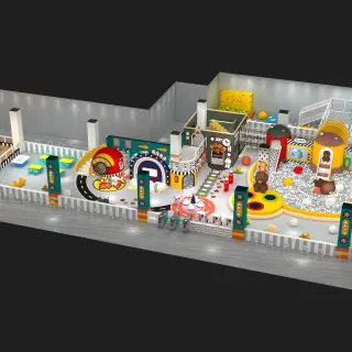 Themed Multi-Functional Indoor Soft Play Center - Comprehensive Family Entertainment Center Equipment for Dubai Mall Play Zones - HonPlay