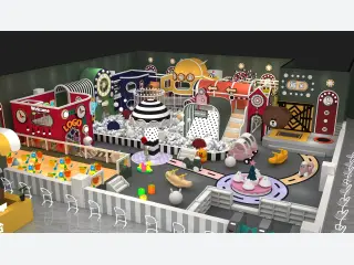 Cartoon Theme Indoor Soft Play Center - Comprehensive Commercial Playground Equipment — HonPlay