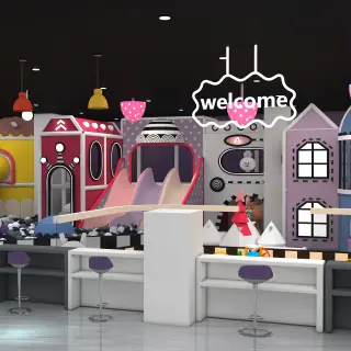 Custom Themed Indoor Soft Play Center - Multi-Functional Playground Equipment for Dubai Mall Play Zones - HonPlay