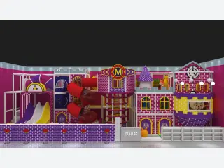Castle Theme Indoor Soft Play Center - Multi-Level Adventure Playground — HonPlay