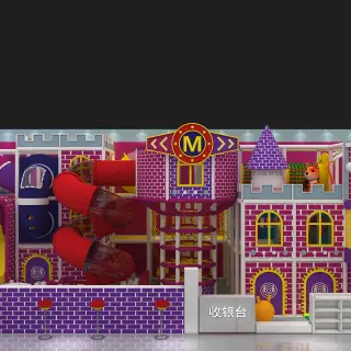 Castle Theme Indoor Soft Play Center - Multi-Level Adventure Playground for Dubai Mall Play Zone - HonPlay