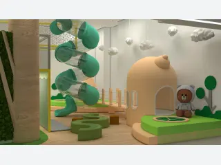 Whimsical Forest Indoor Soft Play Center - Custom Themed Playground Equipment — HonPlay