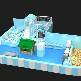 Ocean Theme Indoor Soft Play Center - Custom Toddler Playground Equipment for Dubai Mall Play Zone - HonPlay