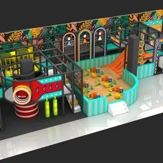 Jungle Adventure Indoor Soft Play Center - Commercial Playground Equipment for Dubai Mall Play Zone - HonPlay