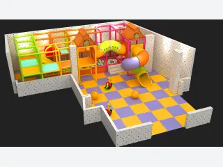 Multi-Level Indoor Soft Play Jungle Gym - Commercial Playground Equipment — HonPlay