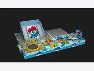 Fun Jungle Indoor Ball Pit with Slide - Soft Play Equipment — HonPlay