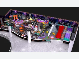 Space Adventure Indoor Playground - Commercial Soft Play Equipment — HonPlay
