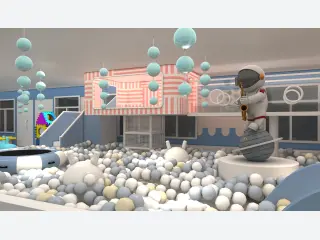 Astronaut Space Theme Indoor Playground - Soft Play Equipment — HonPlay