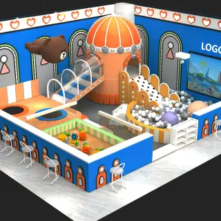 Space Rocket Theme Indoor Playground - Commercial Soft Play Equipment for Dubai Mall Play Zone - HonPlay