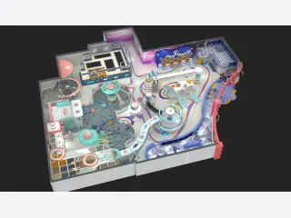 Futuristic Space Theme Indoor Playground - Large Scale FEC Equipment — HonPlay