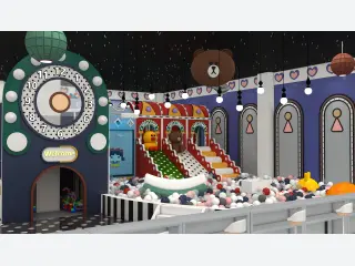 Character-Themed Indoor Ball Pit and Slide Set - Commercial Soft Play Equipment — HonPlay