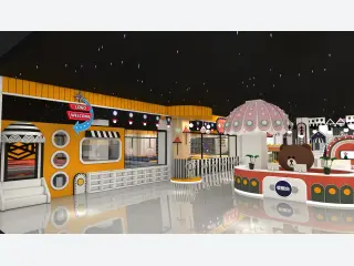 Custom Themed Indoor Playground Reception & Play Zone - Commercial Soft Play Equipment — HonPlay