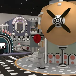 Whimsical Aviation Theme Indoor Playground - Custom Soft Play Equipment for Dubai Mall Play Zone - HonPlay