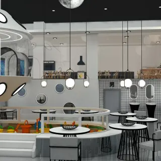 Space-Themed UFO Indoor Playground - Futuristic Soft Play Equipment for Dubai Mall FEC - HonPlay