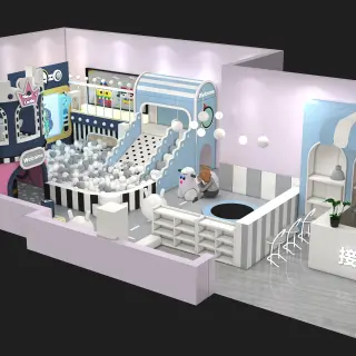 Castle Theme Indoor Soft Play Center - Custom Commercial Playground Equipment for Dubai Mall Play Zone - HonPlay