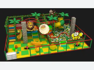 Jungle Safari Indoor Soft Play Center - Commercial Playground Equipment — HonPlay